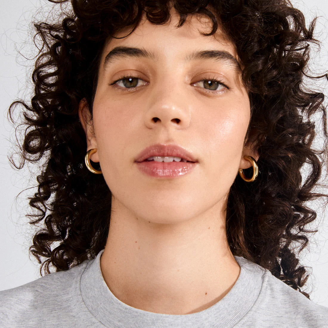 MADDIE chunky hoop earrings