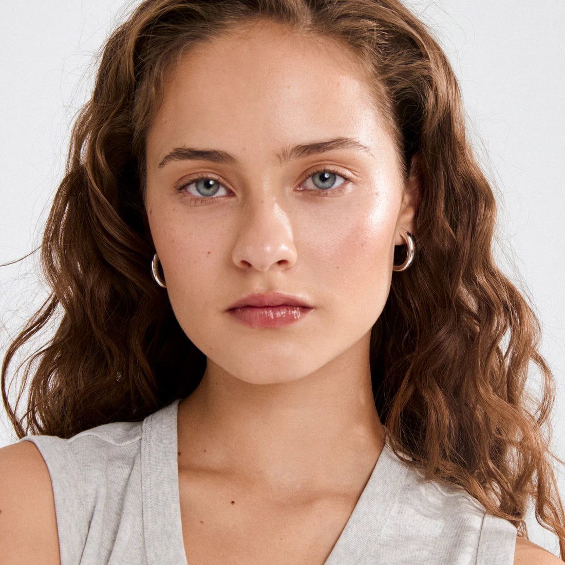 MADDIE chunky hoop earrings