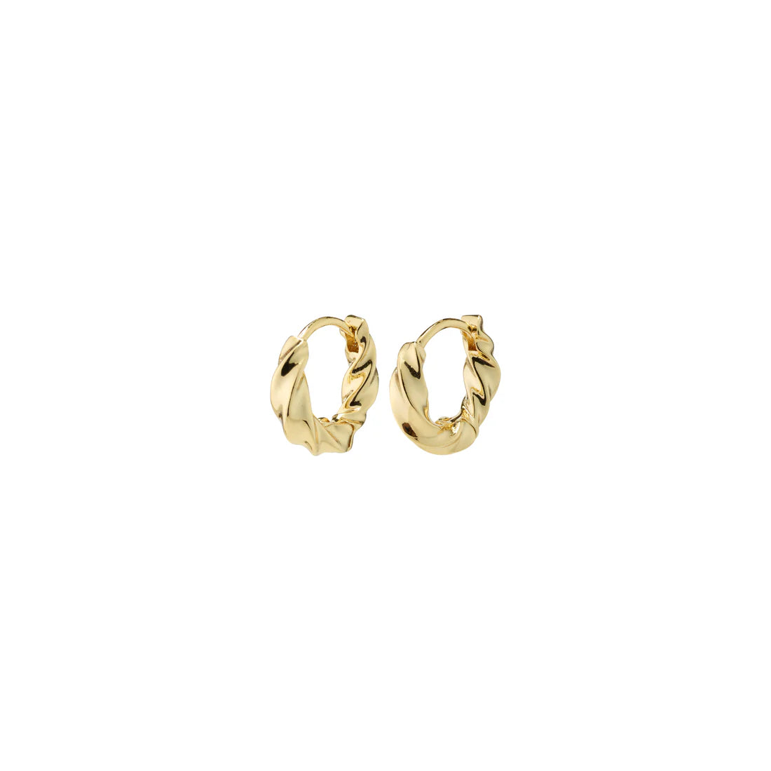TAFFY small swirl hoop earrings