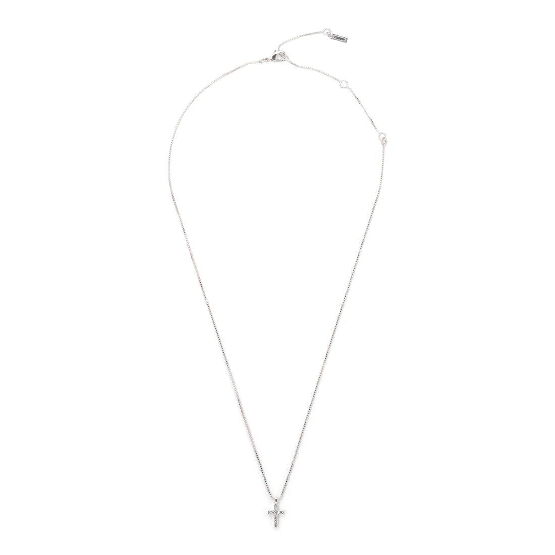 CLARA crystal cross necklace