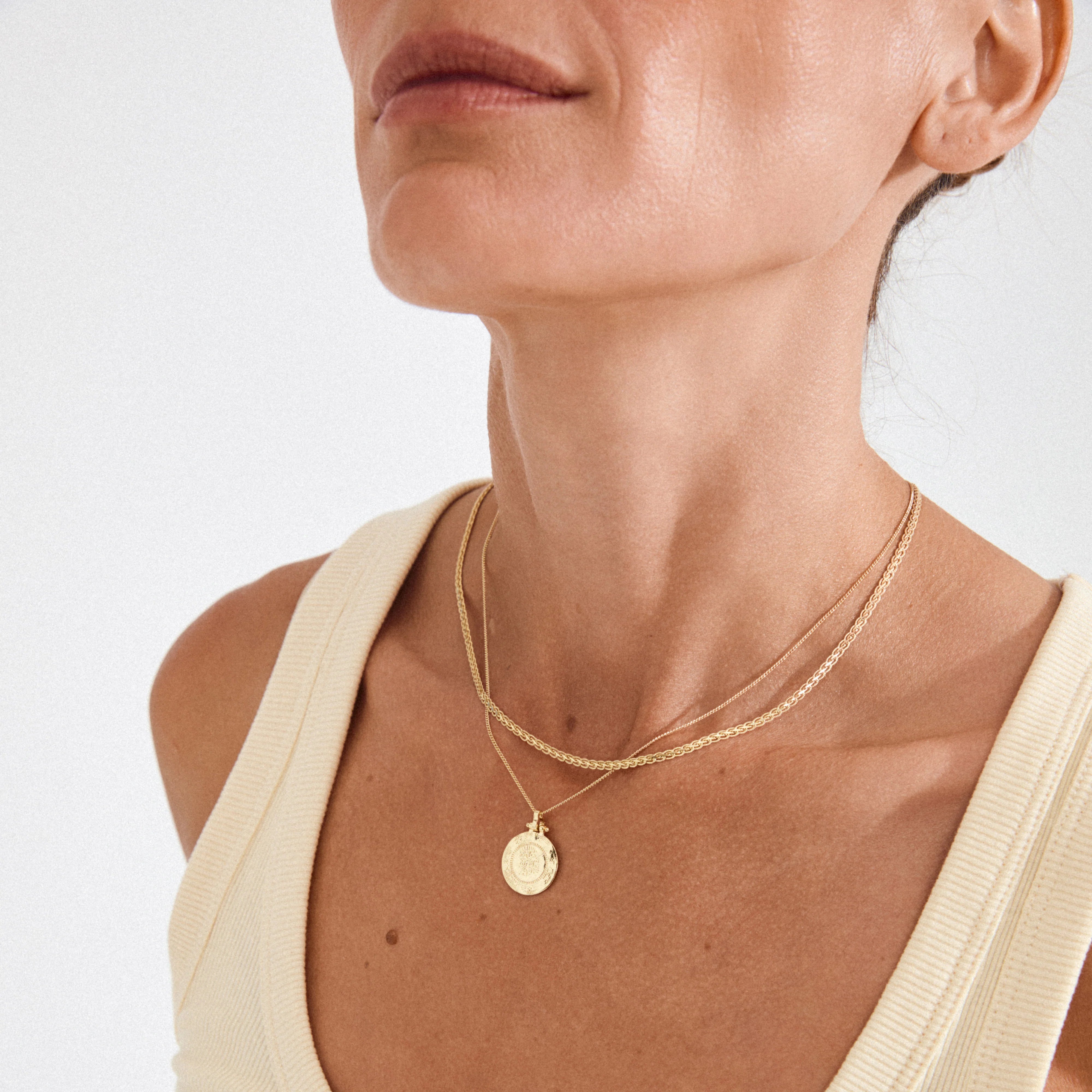NOMAD 2-in-1 coin necklace