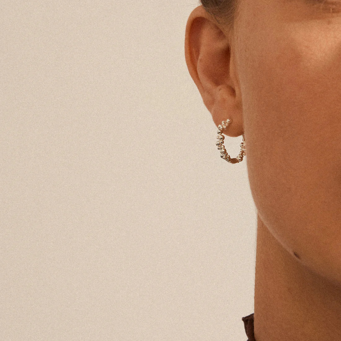 SOLIDARITY small bubbles hoops