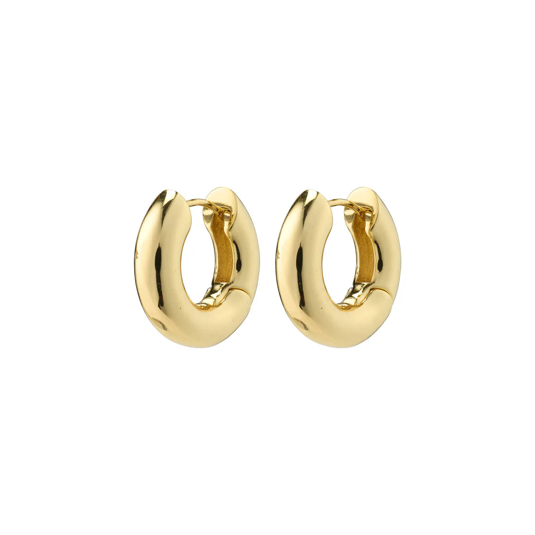 AICA chunky hoop earrings