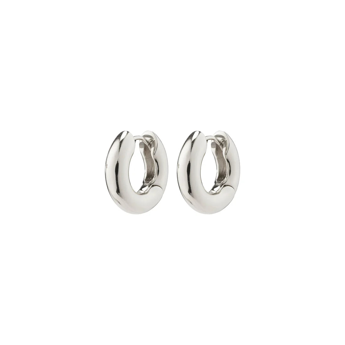 AICA chunky huggie hoop earrings