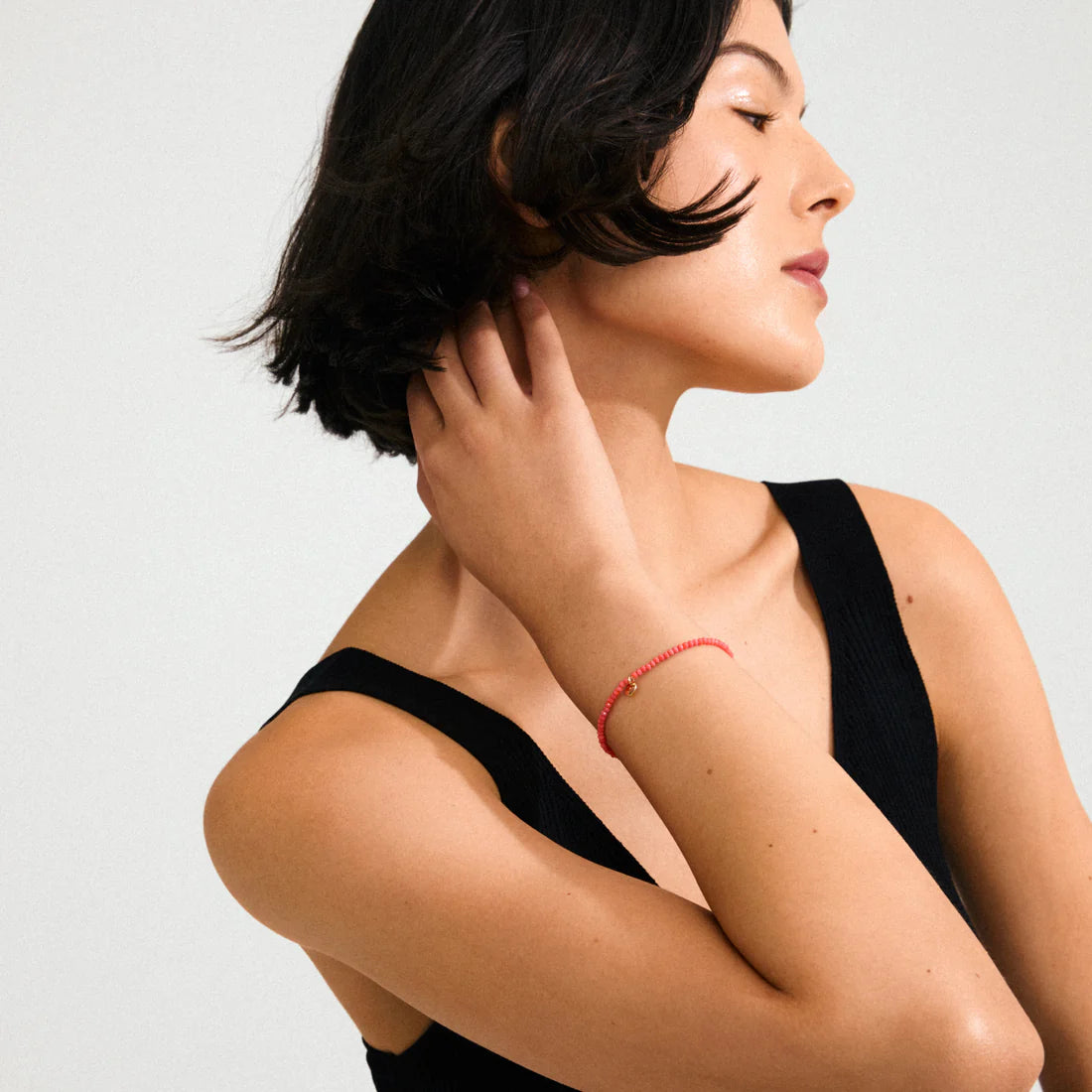 INDIE bracelet peach