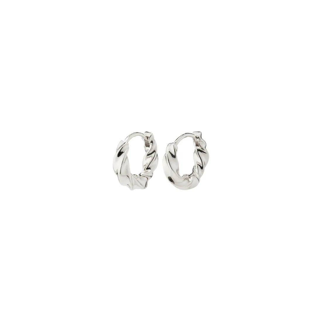 TAFFY small swirl hoop earrings