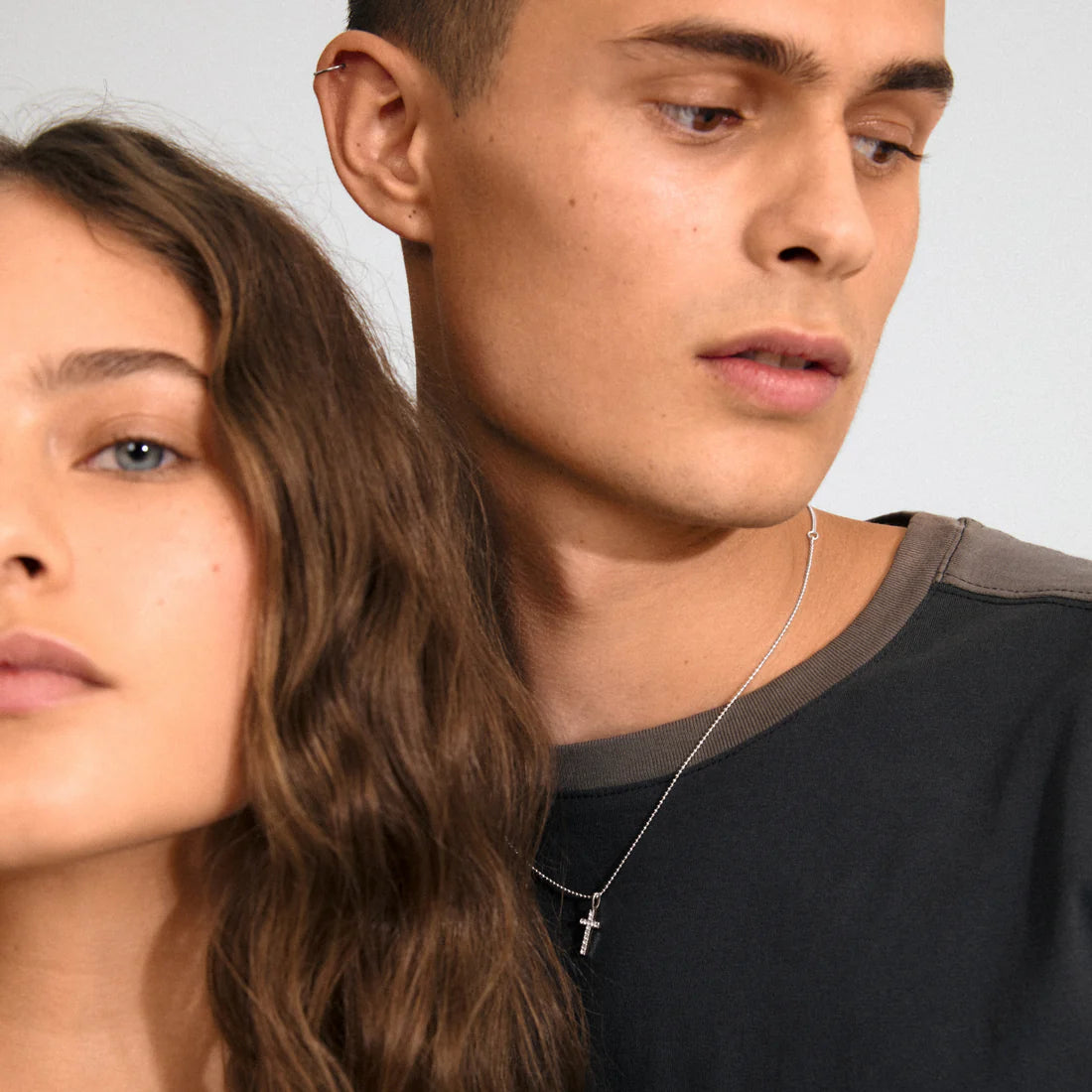 CHARM mini cross pendant