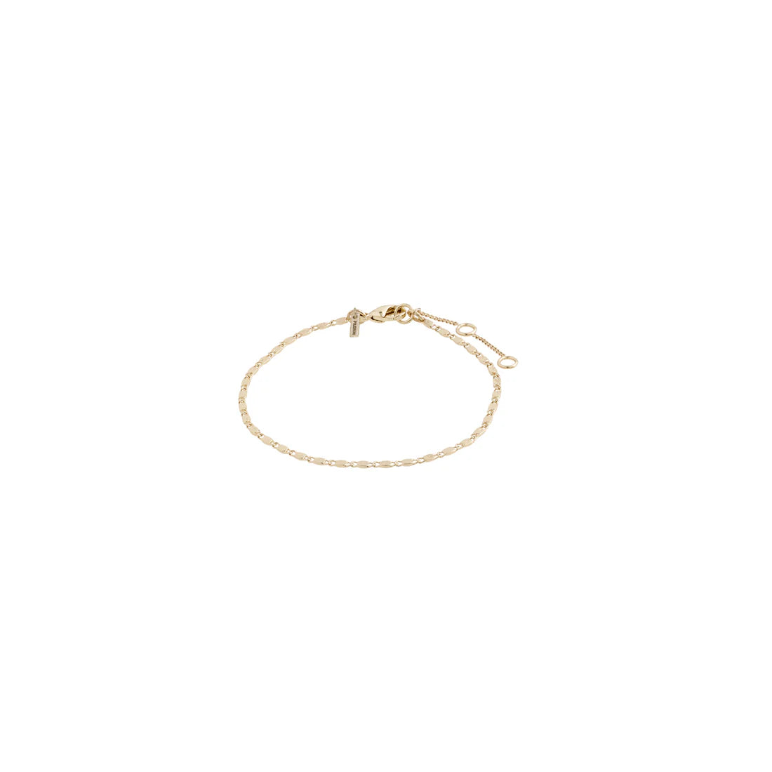 PARISA flat link chain bracelet