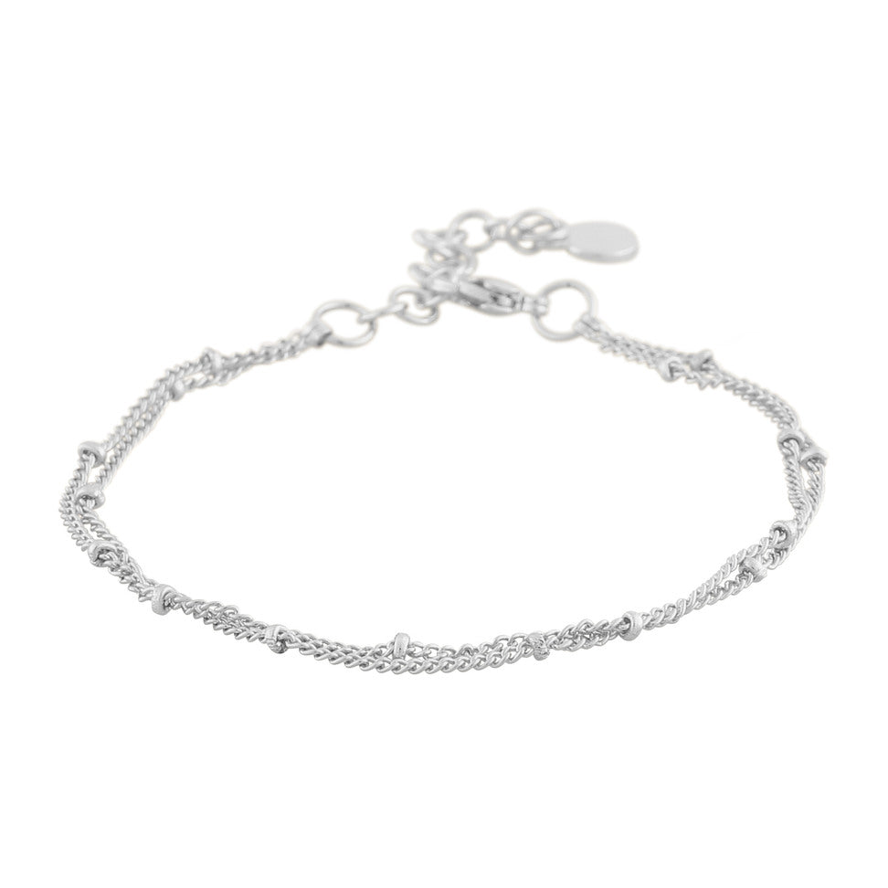 Amsterdam Doubble Chain Silver