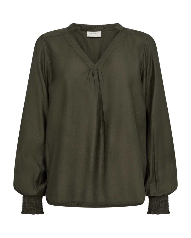 Serena Blouse Olive Night